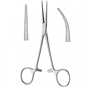 Pensa hemostatica COLLER-CRILE,  dreapta, L14cm