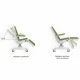 Scaun recoltare, electric, 2 motoare 