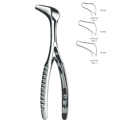 Specul nazal HARTMANN-HALLE, L15cm,  varf 28mm (Fig 1)