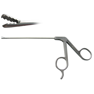 Pensa artroscopie ALLIGATOR, dreapta, serata, maner fara clichet, D3.4mm, L130mm 