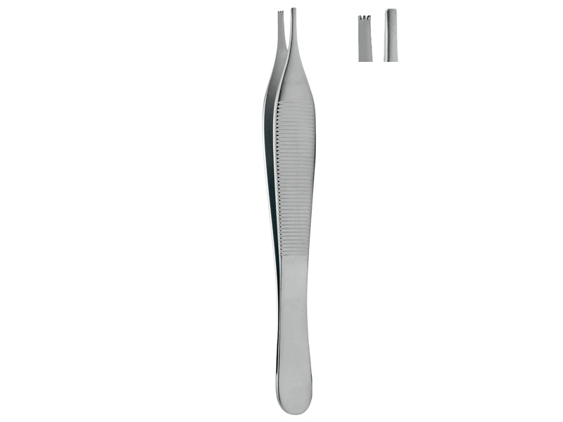 Pensa chirurgicala ADSON, 2x3 dinti, L12cm 