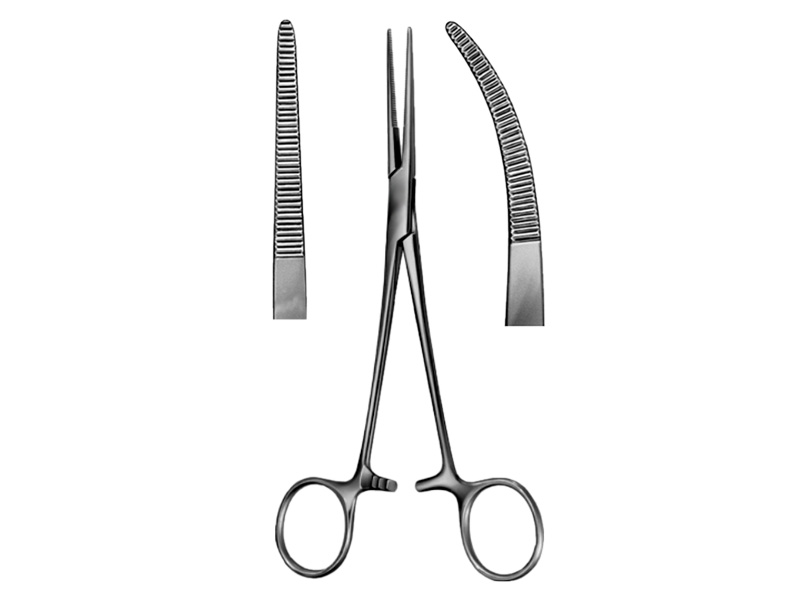 Pensa hemostatica KELLY-RANKIN, L16cm,  dreapta