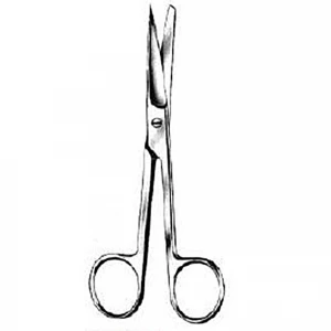 Foarfeca operatii STANDARD, dreapta, varf ascutit/bont,  L11.5cm