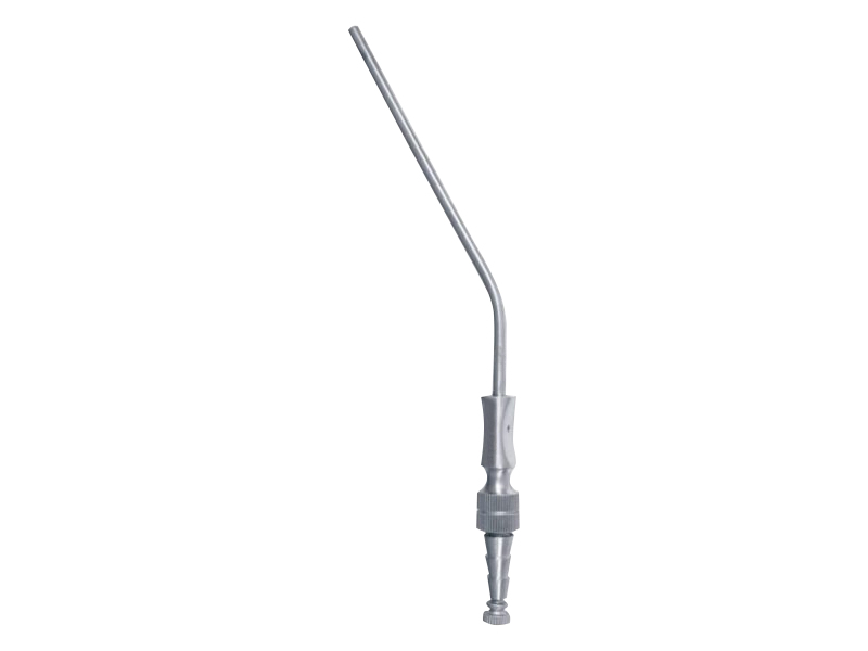 Canula aspirare FRAZIER/FERGUSSON, L19cm,  unghiular 30grd, 6Fr, D2mm