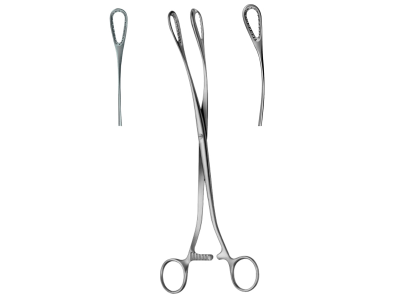 Pensa ovul SAENGER, L27cm,  curba