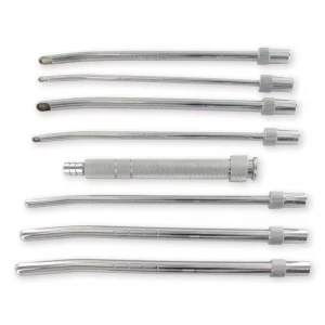 Set 7 canule chiuretaj cu maner 