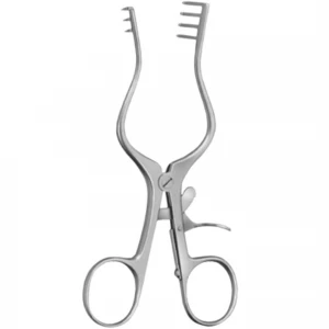 Retractor WEITLANER, 3x4 dinti,  ascutit, L14cm