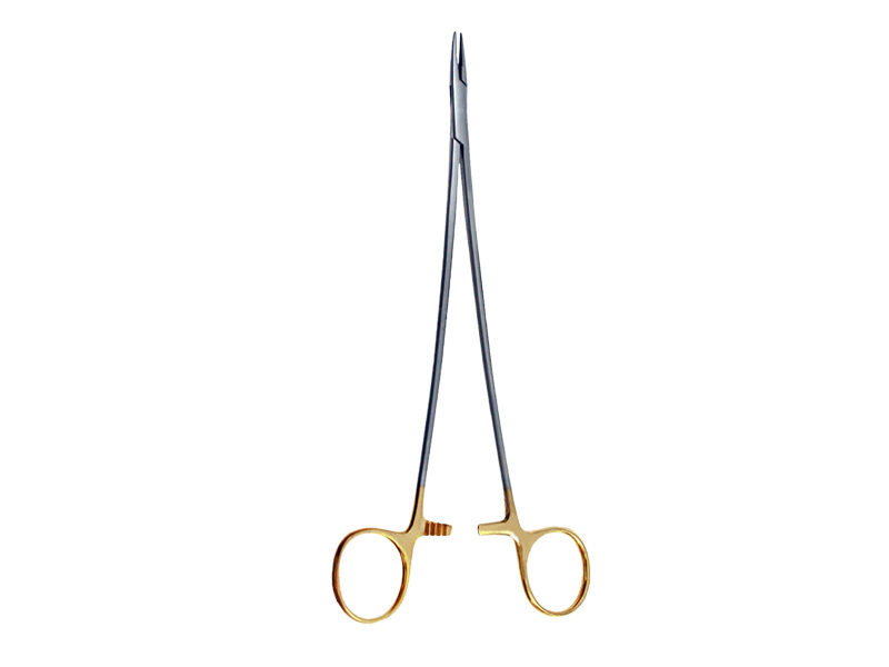 Portac MICROVASCULAR, cu TC,  L18cm