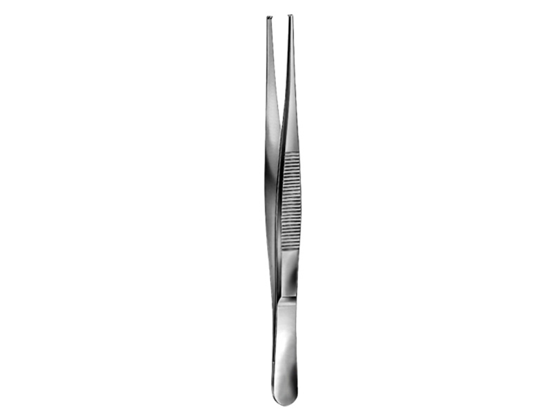 Pensa chirurgicala STANDARD, fina, ingusta, 1x2 dinti,  L11cm