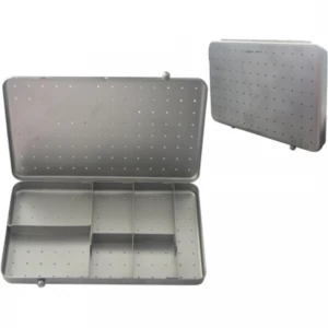 Cutie ace, perforata, compartimentata, 150x95x13mm 