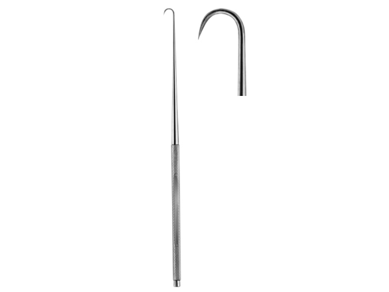 Retractor JOSEPH, ascutit, L16cm,  1 dinte