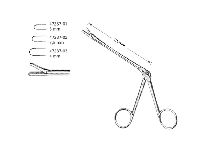 Pensa nazala MYLES, L120mm,  varf 3mm (Fig 1)