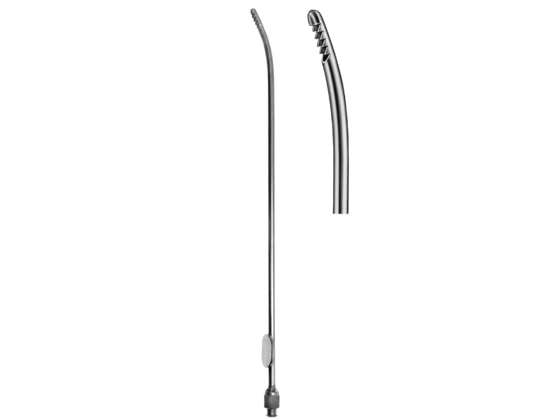 Chiureta aspirare NOVAK, L25cm,  D1mm