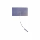 Electrod electroterapie adeziv, mufa 2mm, set 4buc  35x45mm