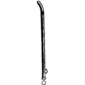 Cateter metalic, L15cm,  6Fr