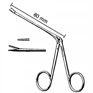Pensa polipi auriculari HARTMANN-WULLSTEIN, L8.5cm 