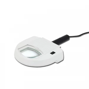 Lampa VISTA WOOD cu maner, lumina albastra 