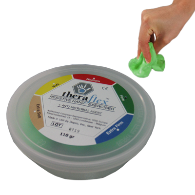 Pasta THERAFLEX, verde, ferma  113g