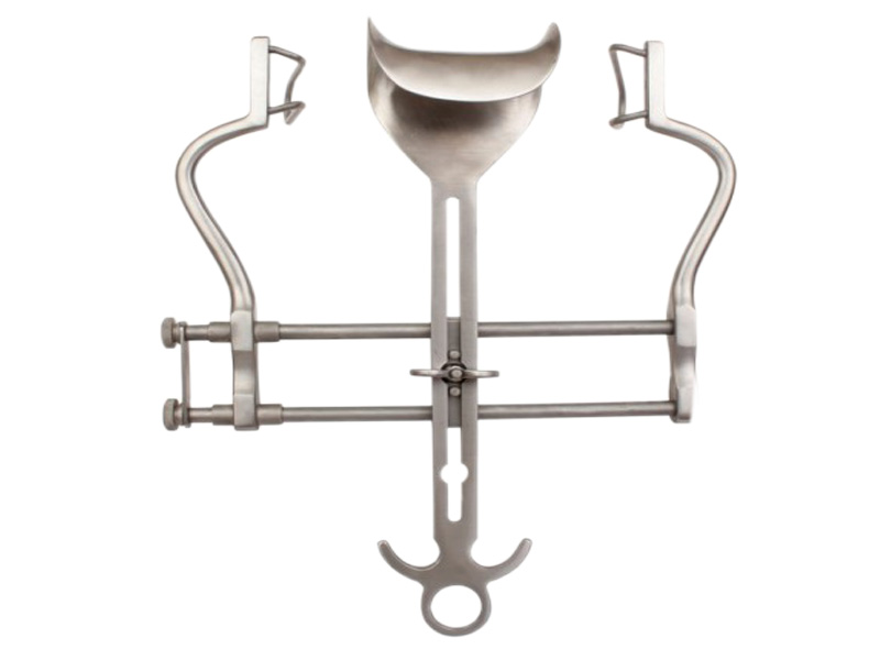 Retractor abdominal BALFOUR,  lama 100x35mm/70x85mm, L25cm