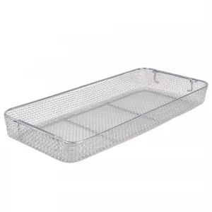 Cos instrumentar pentru container sterilizare 1/1,  485x255x30mm