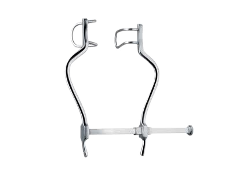 Retractor abdominal GOSSET-BABY, lama 40x30mm, L10cm 