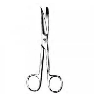 Foarfeca operatii STANDARD, curba, varf ascutit/bont,  L14.5cm