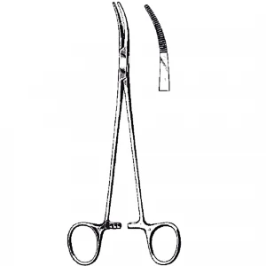 Pensa amigdale SCHNIDT, curba, L19cm 