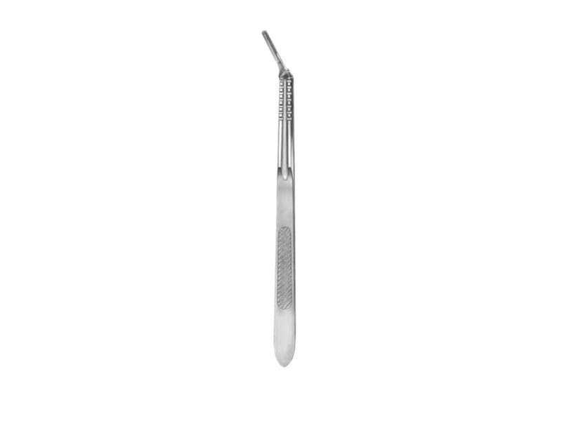 Maner bisturiu, unghiular, L20.5cm (Fig 4L) 