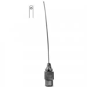 Canula lacrimala MC INTYRE, curba, 23G 