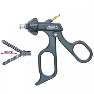 Pensa de prehensiune MAXIGRIP, actiune dubla, maner ergonomic uni fara clichet, cu HF, pivotant, demontabil, falci 21.5mm, D5mm, L330mm 