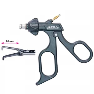 Pensa de prehensiune MIXTER, actiune dubla, maner ergonomic uni fara clichet, cu HF, pivotant, demontabil, unghiulara 90grd, falci 20mm, D5mm,  L330mm