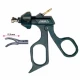 Pensa disectie MARYLAND, actiune dubla, curba, atraumatica, maner ergonomic uni fara clichet, cu HF, pivotant, demontabil, falci 17.5mm, D5mm,  L330mm