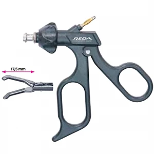 Pensa de prehensiune MIXTER, actiune dubla, maner ergonomic uni fara clichet, cu HF, pivotant, demontabil, falci 17.5mm, unghiulara 45grd, D5mm, L330mm 