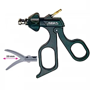 Foarfeca WONDERCUT, actiune dubla, curba, maner ergonomic uni fara clichet, cu HF, pivotant, demontabil, falci 20mm, D5mm,  L330mm