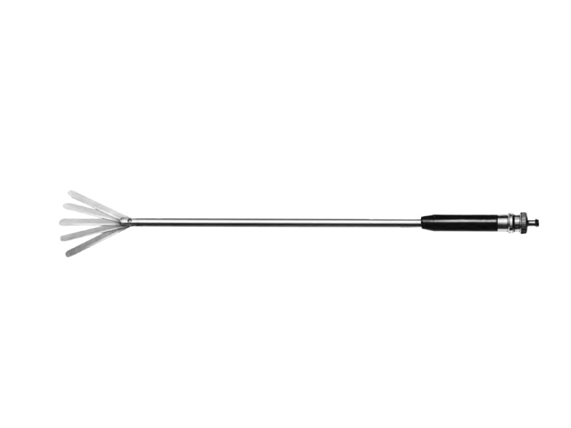Endo-retractor, 5 varfuri departabile, adaptor LL pentru curatare, D10mm, L380mm 