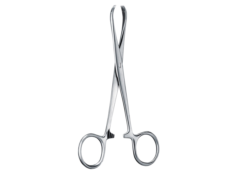 Pensa hemostatica CHAPUT, 3x2 dinti, L13cm 