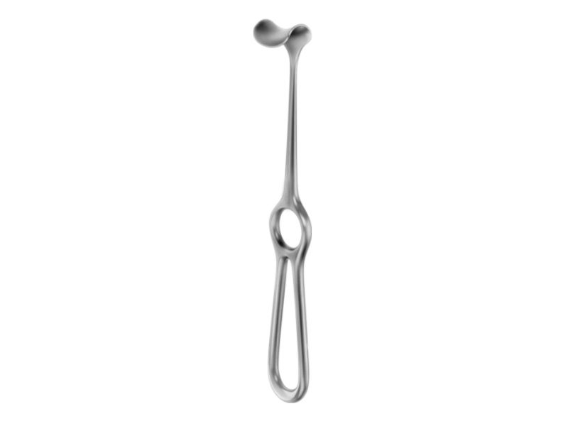 Retractor KOCHER, L25cm,  80x55mm