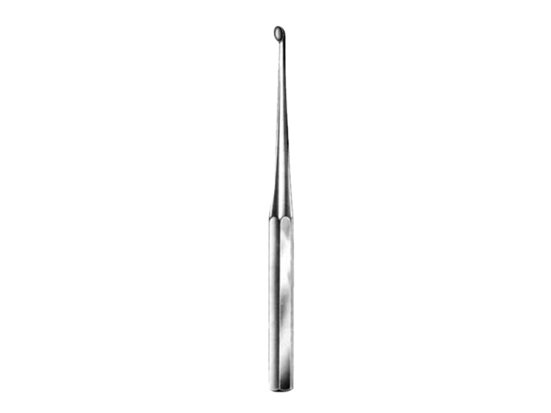 Chiureta osoasa BRUNS, L23cm,  varf 4.8mm (Fig 2)