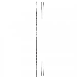 Stilet butonat, varf bont,  D1mm, L14.5cm