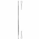 Stilet butonat, varf bont,  D1mm, L14.5cm