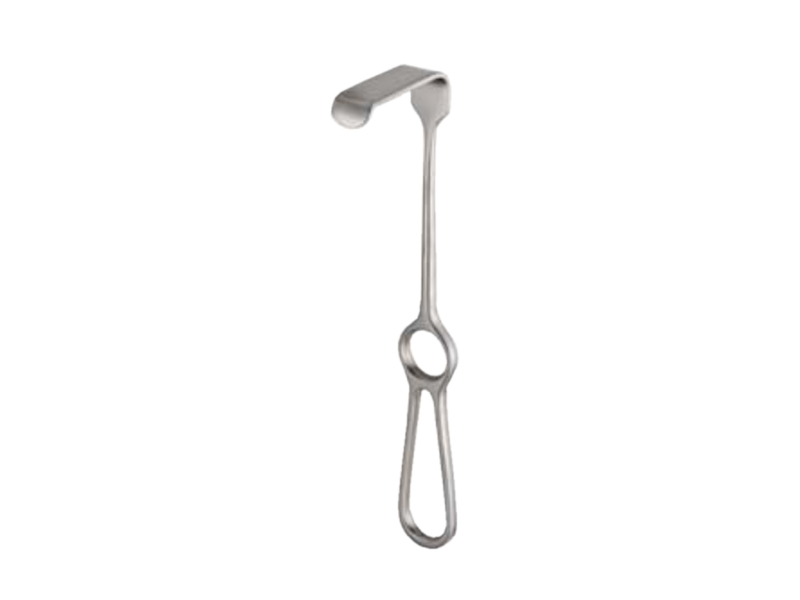 Retractor KOCHER, L23cm,  40x18mm