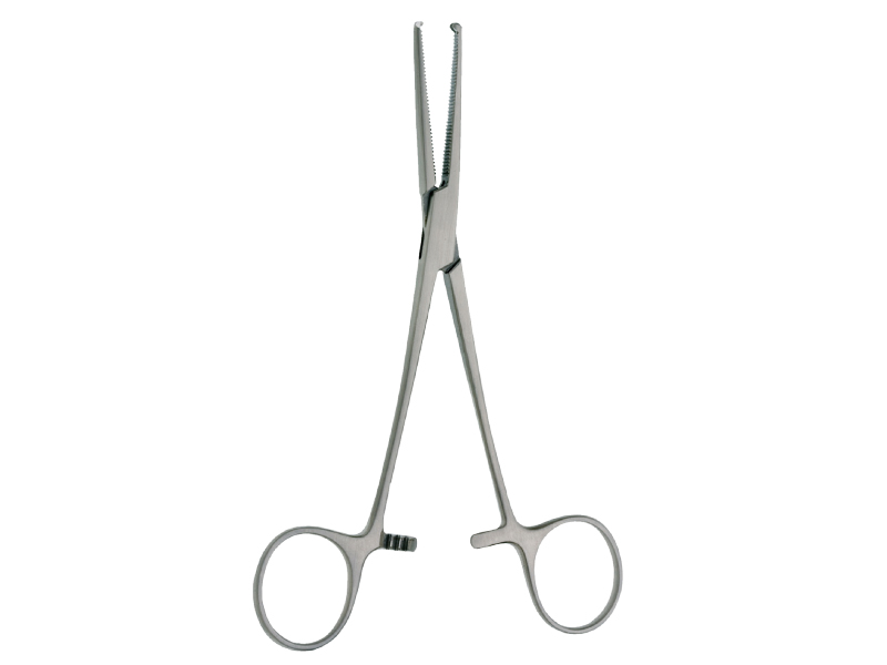 Pensa hemostatica ADSON, 1x2 dinti, L18.5cm,  dreapta