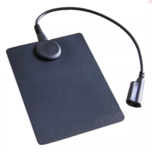 Electrod electroterapie, mufa 2/4mm, set 2buc  40x60mm
