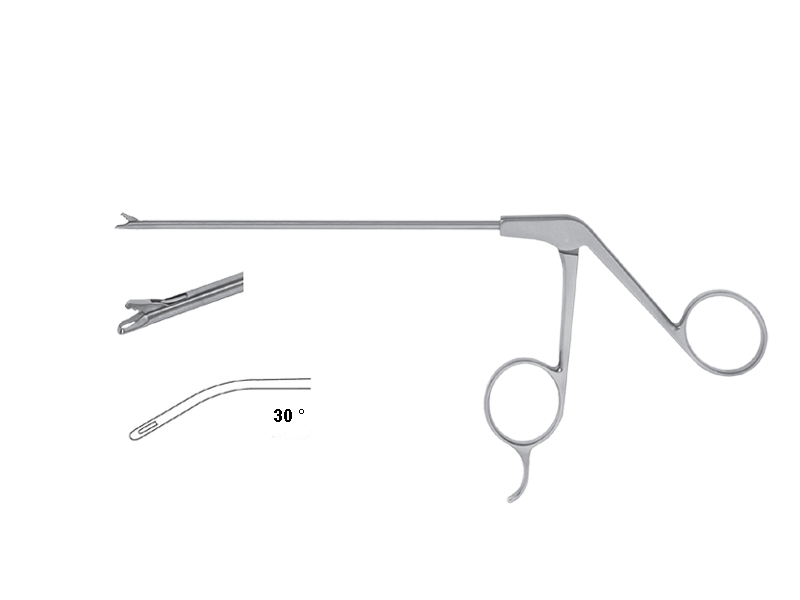 Punch artroscopie, varf mobil, 3.5mm,  30grd stanga
