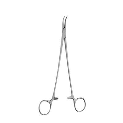Pensa hemostatica TOENNIS,  curba, L21cm