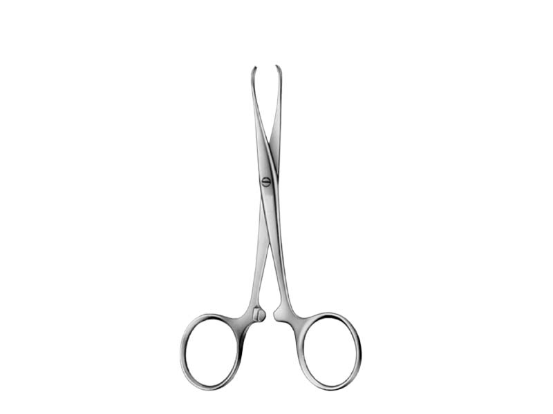 Pensa hemostatica TUFFIER, 5x6 dinti, L13cm 