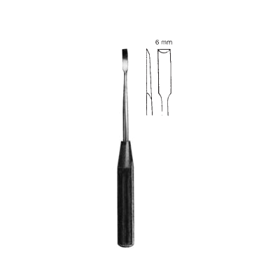 Elevator periostal, varf 6mm, L19cm 