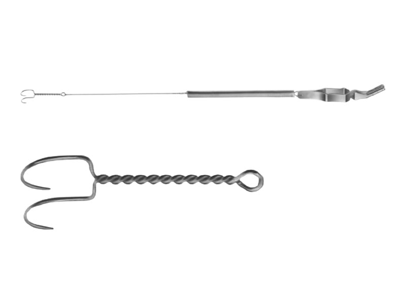 Carlig YASARGIL, 7x4mm, L31cm 