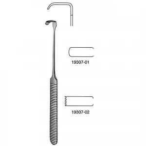 Retractor STRANDELL-STILLE,  delicat, 6x15mm, L17cm