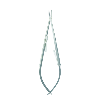 Portac CASTROVIEJO, cu clichet,  drept, neted, L14cm